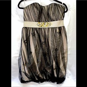 Phoebe Couture strapless dress